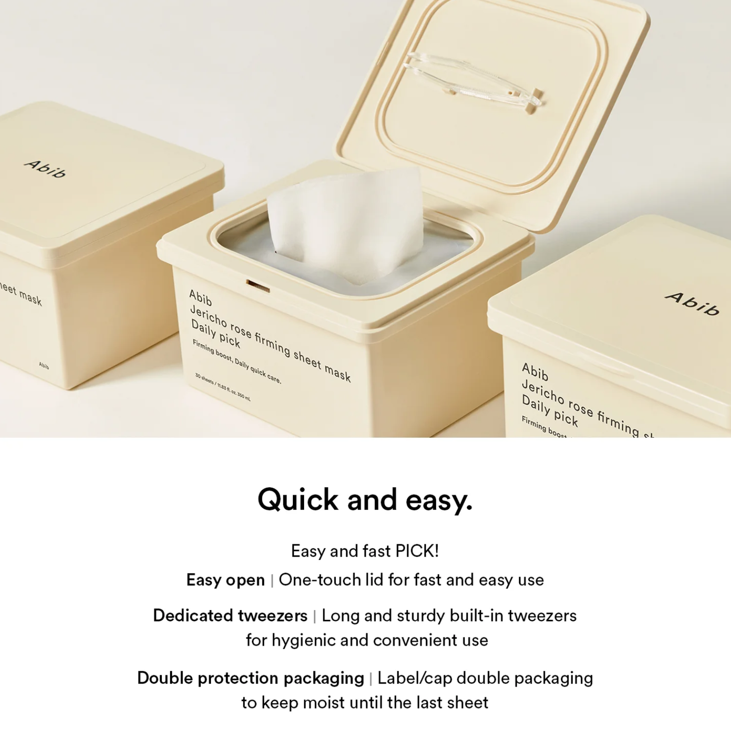 ABIB Jericho Rose Firming Sheet Mask Daily Pick 30ea