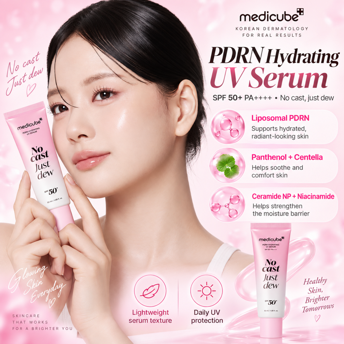 MEDICUBE PDRN Hydrating UV Serum 50ml