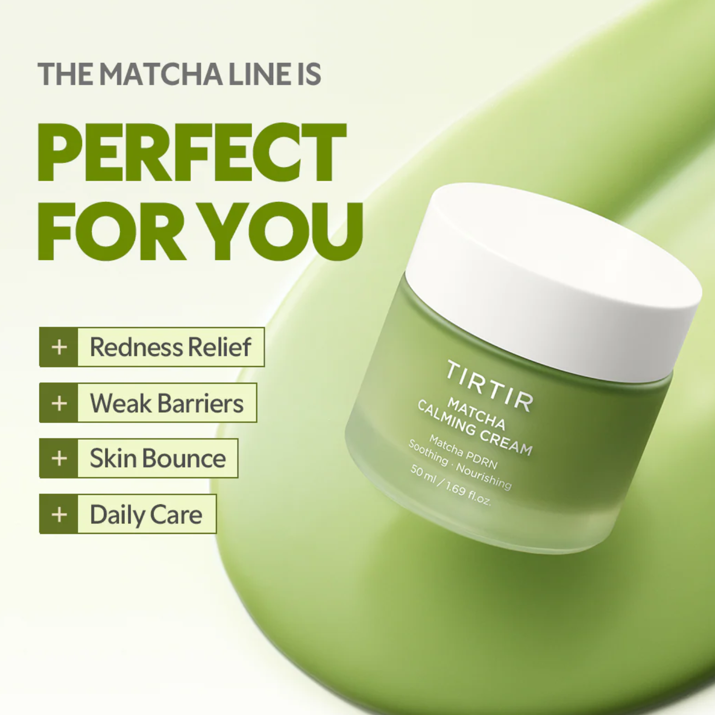 TIRTIR Matcha Calming Cream 50ml