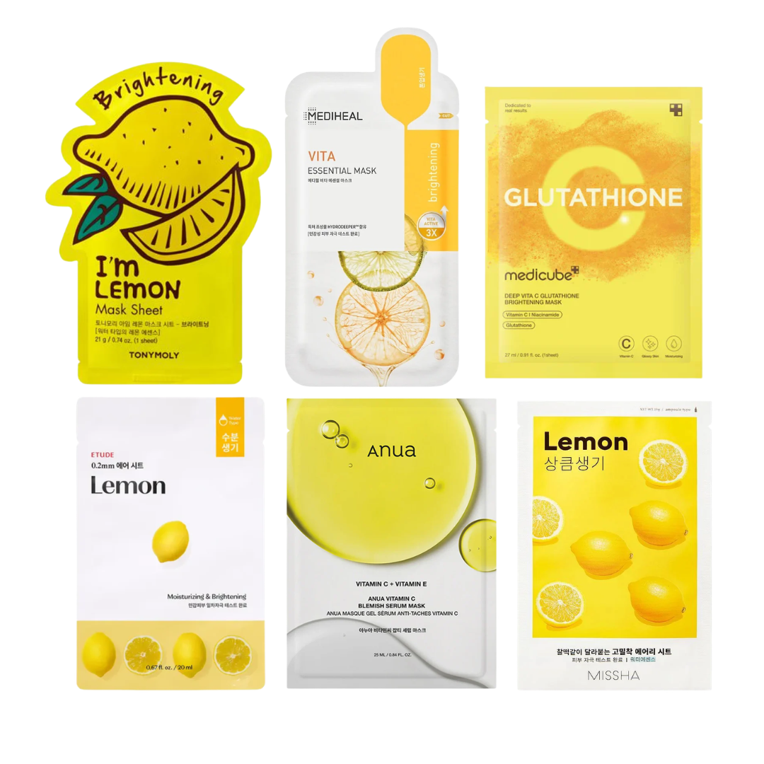 ELIKO GLOW Brightening Sheet Mask Set