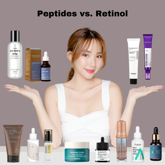 Peptides vs. Retinol: The Ultimate Anti-Aging Showdown