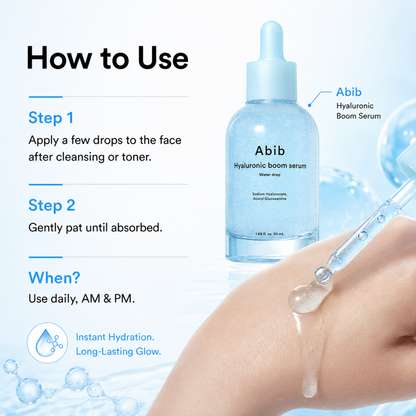 ABIB Hyaluronic Boom Serum Water Drop 50ml