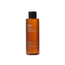 Load image into Gallery viewer, ACWELL Licorice pH Balancing Cleansing Toner is a gentle toner infused with licorice root water to brighten and balance the skin&#39;s pH levels. It effectively removes impurities while soothing and hydrating the skin, leaving it refreshed and radiant. Enriched with natural extracts and vitamin E, this toner helps to even out skin tone and prepare your skin for the next steps in your skincare routine. Suitable for all skin types.