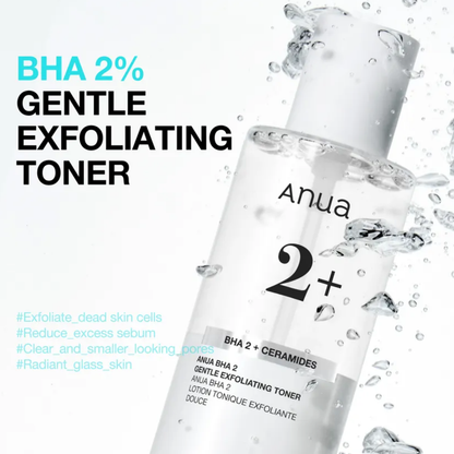 ANUA BHA 2% Gentle Exfoliating Toner 150ml