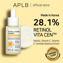 Load image into Gallery viewer, APLB Retinol Vitamin C Vitamin E Ampoule Serum 40ml