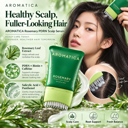 AROMATICA Rosemary PDRN Scalp Serum