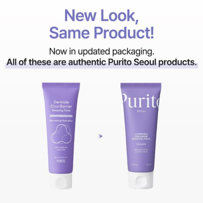PURITO Dermide Cica Barrier Sleeping Pack 80ml