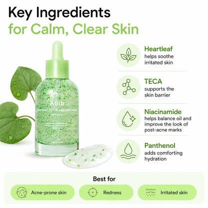 ABIB Heartleaf TECA Capsule Serum Calming Drop 50ml