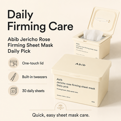 ABIB Jericho Rose Firming Sheet Mask Daily Pick 30ea