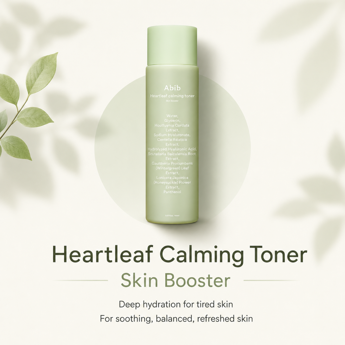 ABIB Heartleaf Calming Toner Skin Booster 200ml
