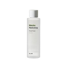 Load image into Gallery viewer, B-LAB Matcha Hydrating Facial Toner is a refreshing and soothing toner infused with Camellia Sinensis Leaf Water and Centella Asiatica Extract to calm and hydrate the skin. Enhanced with Sodium Hyaluronate, Ceramide NP, and Panthenol, it locks in moisture and strengthens the skin barrier. With additional extracts like Fig and Portulaca Oleracea, this toner nourishes and revitalizes for a soft, healthy complexion. Perfect for all skin types, it preps your skin for the next steps in your skincare routine.