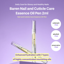 Load image into Gallery viewer, BAREN Nail and Cuticle Care Essence Oil Pen 2ml
