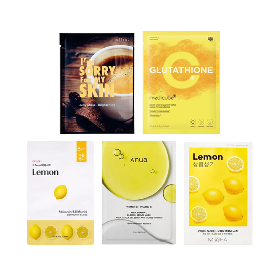 ELIKO GLOW Brightening Sheet Mask Set