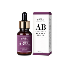 Load image into Gallery viewer, COS DE BAHA (AB) AHA 30% BHA 2% Peeling Serum is a potent exfoliating treatment designed to deeply cleanse pores, remove dead skin cells, and reveal a smoother, brighter complexion. With 30% Glycolic Acid (AHA) and 2% Salicylic Acid (BHA), this serum effectively targets uneven skin texture, blemishes, and fine lines. It also includes Panthenol and Allantoin to soothe and calm the skin, making it an essential addition to your skincare routine for achieving a more radiant and refined look.