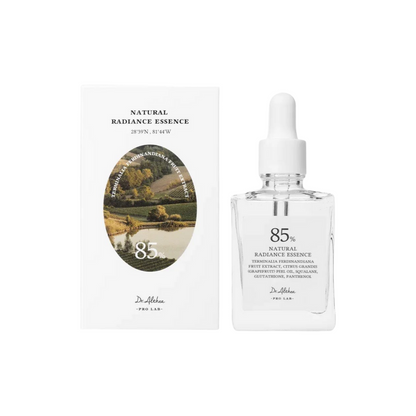 DR. ALTHEA Natural Radiance Essence is a lightweight, hydrating essence that brightens and revitalizes the skin for a healthy glow. It features Kakadu Plum Extract—a powerful source of Vitamin C known for boosting radiance and improving skin tone. Combined with Niacinamide, Fermented Rice, Ginseng, and Soybean Extracts, this formula helps even out the complexion and nourish the skin. A blend of Hyaluronic Acids delivers deep moisture, while Panthenol and Squalane soothe and support the skin barrier. The ess