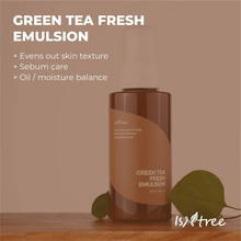 Load image into Gallery viewer, ISNTREE Green Tea Fresh Emulsion 120ml