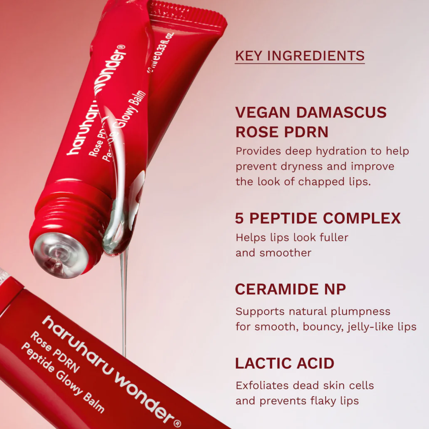 HARUHARU WONDER Rose PDRN Peptide Glowy Balm 10ml