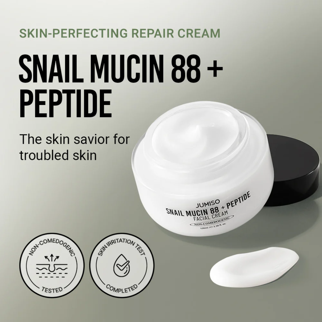 JUMISO Snail Mucin 88 + Multi-Peptide Facial Cream