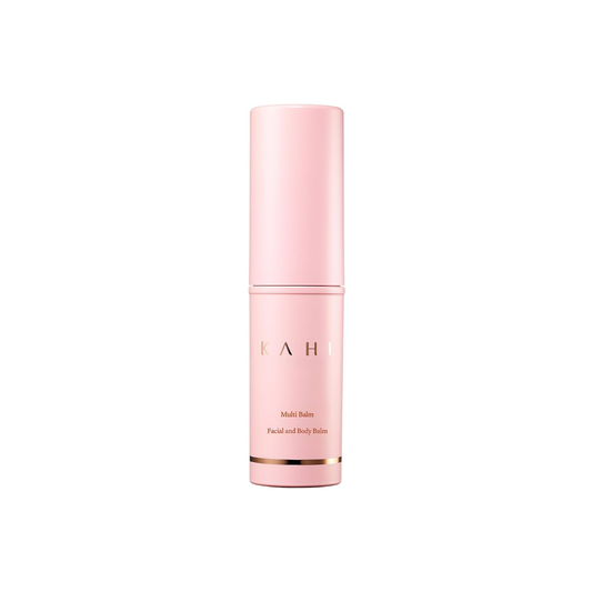 KAHI Wrinkle Bounce Multi Balm is a nourishing anti-aging balm designed to hydrate, smooth, and improve the appearance of fine lines and wrinkles. Enriched with Sunflower Seed Oil, Apple Seed Oil, Shea Butter, Squalane, Hydrolyzed Collagen, and Adenosine, it helps lock in moisture, improve skin elasticity, and restore a healthy-looking glow. Its convenient stick format makes it easy to apply to the face, neck, and other dry areas whenever your skin needs extra hydration. Perfect for use throughout the day, 