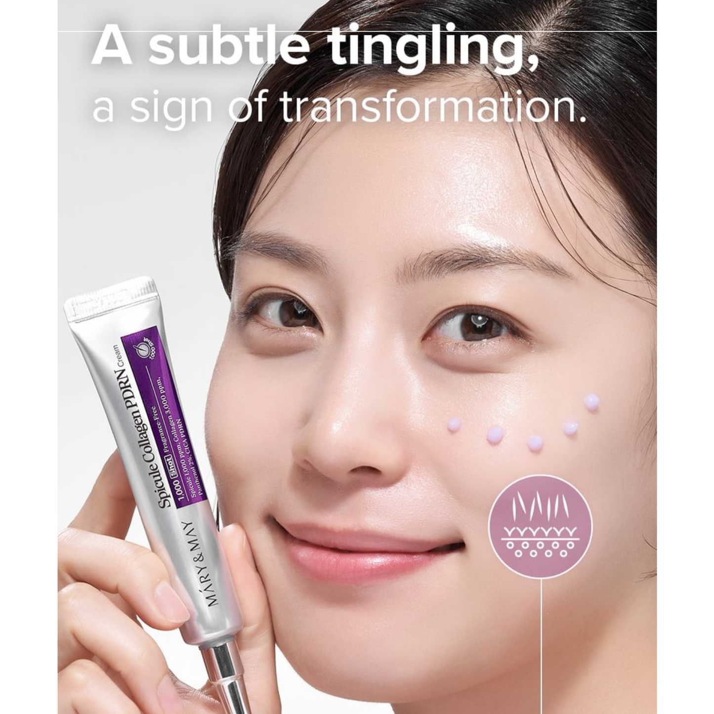 MARY & MAY Spicule Collagen PDRN Cream 15g