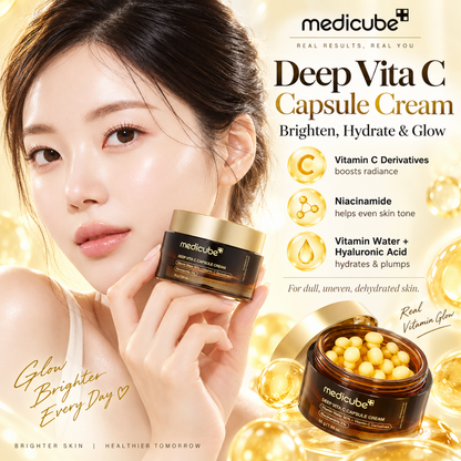 MEDICUBE Deep Vita C Capsule Cream 55ml