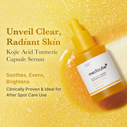 MEDICUBE Kojic Acid Turmeric Niacinamide Serum 30ml