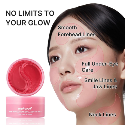 MEDICUBE PDRN Pink Caffeine Collagen Eye Patch 60ea