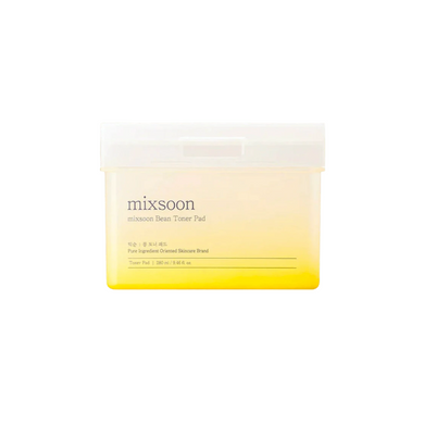 MIXSOON Bean Toner Pad provides gentle exfoliation while deeply nourishing the skin with its blend of plant-based extracts, including Soybean, Lentil, and Pea Extracts. Infused with Sodium Hyaluronate and Glycerin, these pads deliver lasting hydration while helping to smooth and soften the skin's texture. Ideal for all skin types, they offer a refreshing toning experience that leaves the skin balanced, hydrated, and radiant.