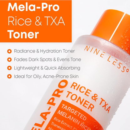 NINELESS MELA-PRO Rice & TXA Toner 200ml
