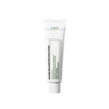 Load image into Gallery viewer, PURITO Centella Unscented Recovery Cream is a fragrance-free, soothing cream formulated with 50% Centella Asiatica Extract to strengthen the skin barrier and calm irritation. It contains nourishing ingredients like Macadamia Seed Oil, Squalane, and Shea Butter to provide deep hydration and lock in moisture. Niacinamide brightens the complexion, while hyaluronic acid and beta-glucan help retain moisture for smooth, healthy-looking skin. This gentle, unscented formula is perfect for sensitive skin and daily u