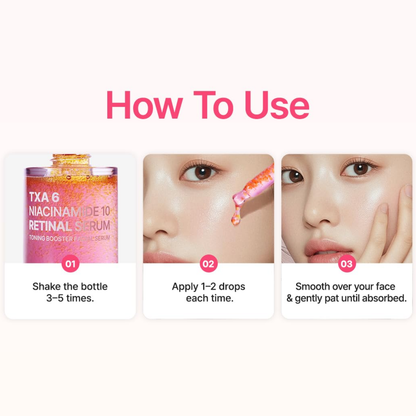 PURITO SEOUL TXA 6 Niacinamide 10 Retinal Serum 30ml