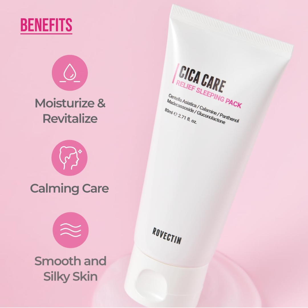 ROVECTIN Cica Care Relief Sleeping Pack 80ml