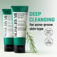 Load image into Gallery viewer, SOME BY MI AHA, BHA, PHA 30 Days Miracle Acne Clear Foam 100ml