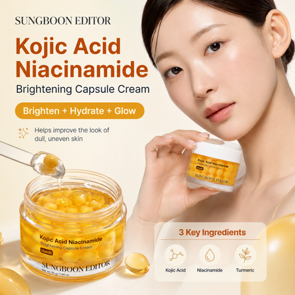 SUNGBOON EDITOR Kojic Acid Niacinamide Brightening Capsule Cream