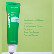 Load image into Gallery viewer, NINELESS A-Control Azelaic Acid Cream 50ml