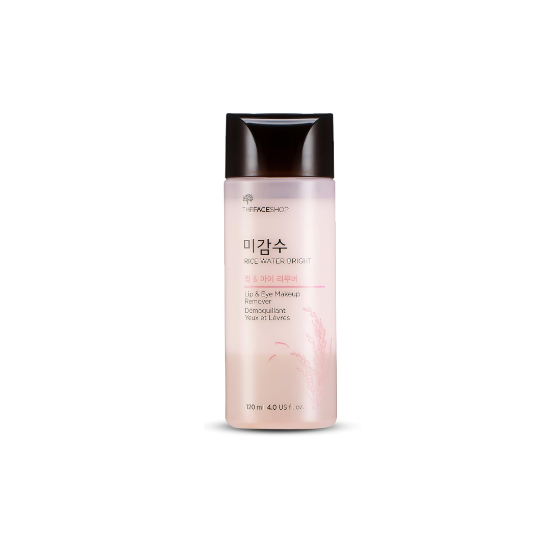 THE FACE SHOP Rice Water Bright Lip & Eye Makeup Remover 120ml