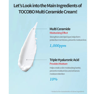 TOCOBO Multi Ceramide Cream 50ml