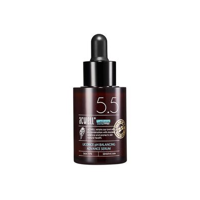 ACWELL Licorice pH Balancing Advance Serum is a brightening and soothing serum formulated with Licorice Root Water to help even out skin tone and reduce the appearance of dark spots. This serum is also enriched with Niacinamide and Sodium Hyaluronate for added hydration and skin barrier support. Suitable for all skin types, it promotes a balanced, radiant complexion while calming and nourishing the skin.