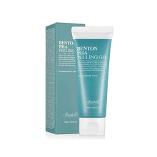 Load image into Gallery viewer, BENTON PHA Peeling Gel is a gentle exfoliator designed to smooth and brighten the skin. Formulated with Lactobionic Acid (PHA) and Chrysanthemum Flower Extract, it helps remove dead skin cells without irritation, making it suitable for sensitive skin. Enriched with Sodium Hyaluronate and Ceramide, this peeling gel hydrates and strengthens the skin barrier, leaving the skin soft, refreshed, and glowing. Ideal for achieving a smooth, radiant complexion.