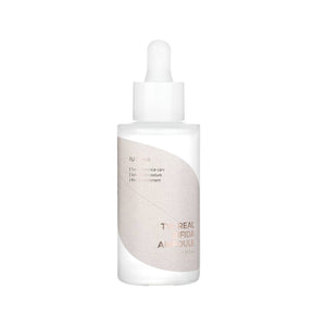 ISNTREE Tw-Real Bifida Ampoule is a nourishing and hydrating serum formulated with Bifida Ferment Lysate to strengthen the skin barrier and improve skin resilience. Enriched with Niacinamide, Squalane, and three Peptides, it helps brighten the complexion and boost skin elasticity while delivering deep hydration. The addition of Shea Butter and Ceramides supports moisture retention, leaving the skin soft, smooth, and healthy-looking. Ideal for improving skin texture, tone, and overall vitality.