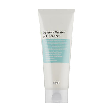 PURITO Defence Barrier pH Cleanser is a gentle, low pH cleanser designed to maintain your skin's natural balance while effectively removing impurities. Formulated with soothing Centella Asiatica Extract and Tea Tree Leaf Oil, it helps calm and purify the skin. With hydrating ingredients like Betaine and Allantoin, this cleanser leaves the skin feeling soft, clean, and refreshed without stripping its moisture. Suitable for all skin types, it’s perfect for daily use to support a healthy and balanced complexio