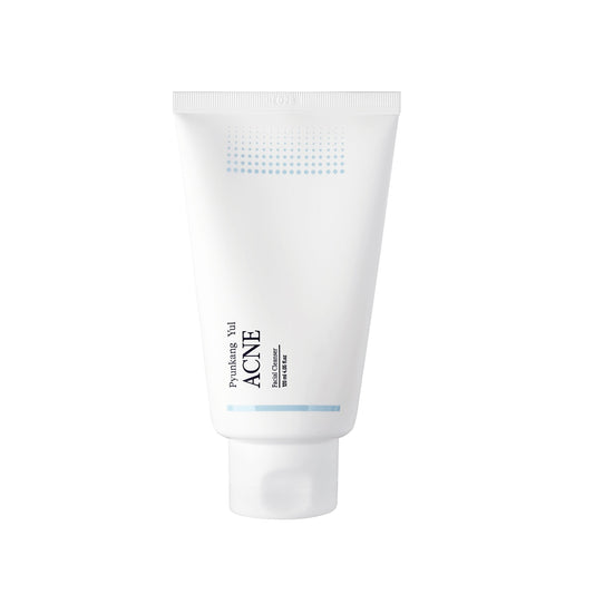 The PYUNKANG YUL Acne Facial Cleanser is a gentle, non-stripping cleanser designed to target acne and soothe irritated skin. Formulated with Salix Alba (willow) bark extract and Centella Asiatica, it helps to clear pores, reduce inflammation, and calm the skin. Enriched with botanical extracts like licorice root and chamomile, it provides a refreshing cleanse while maintaining the skin's natural moisture balance. Ideal for acne-prone and sensitive skin, this cleanser leaves the skin feeling clean, calm, and