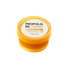 Load image into Gallery viewer, SOME BY MI Propolis B5 Glow Barrier Mask is enriched with 56% Propolis Extract to nourish and strengthen the skin&#39;s moisture barrier. Infused with Honey Extract, Panthenol, and Centella Asiatica, this mask soothes, hydrates, and revitalizes the complexion, promoting a healthy glow. With the added benefits of Ceramide NP and Sodium Hyaluronate, it helps lock in moisture, leaving the skin soft and radiant. Perfect for those looking to enhance skin hydration and improve overall skin health.