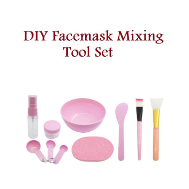 DIY Facemask Mixing Tool 10 in 1 Kit (Green or Pink)