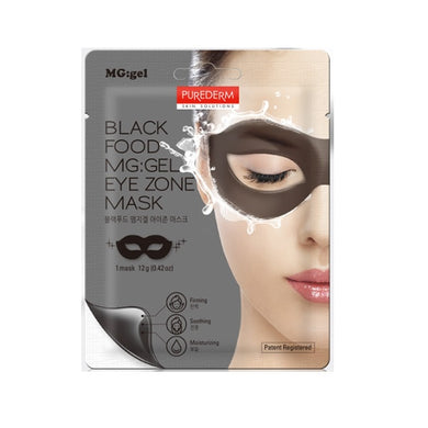 PUREDERM Black Food Mg:Gel Eye Zone Mask
