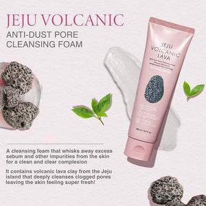 Sample of THE FACE SHOP Jeju Volcanic Lava Anti-Dust Pore-Cleansing Foam